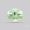 Green Prasiolite Concave Cut High Grade Fine Gemstone