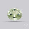 Green Prasiolite Concave Cut High Grade Fine Gemstone