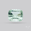 Green Prasiolite Concave Cut High Grade Fine Gemstone