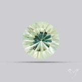 Green Prasiolite Concave Cut High Grade Fine Gemstone