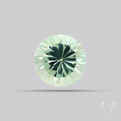 Green Prasiolite Concave Cut High Grade Fine Gemstone