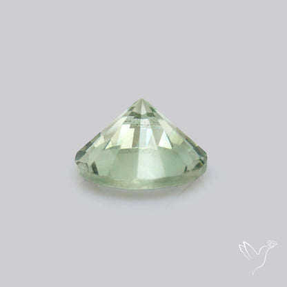 Green Prasiolite Concave Cut High Grade Fine Gemstone