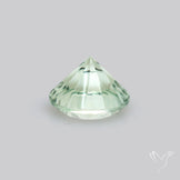 Green Prasiolite Concave Cut High Grade Fine Gemstone