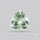 Green Prasiolite Concave Cut High Grade Fine Gemstone