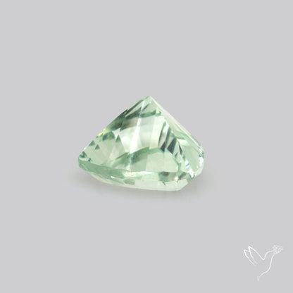 Green Prasiolite Concave Cut High Grade Fine Gemstone