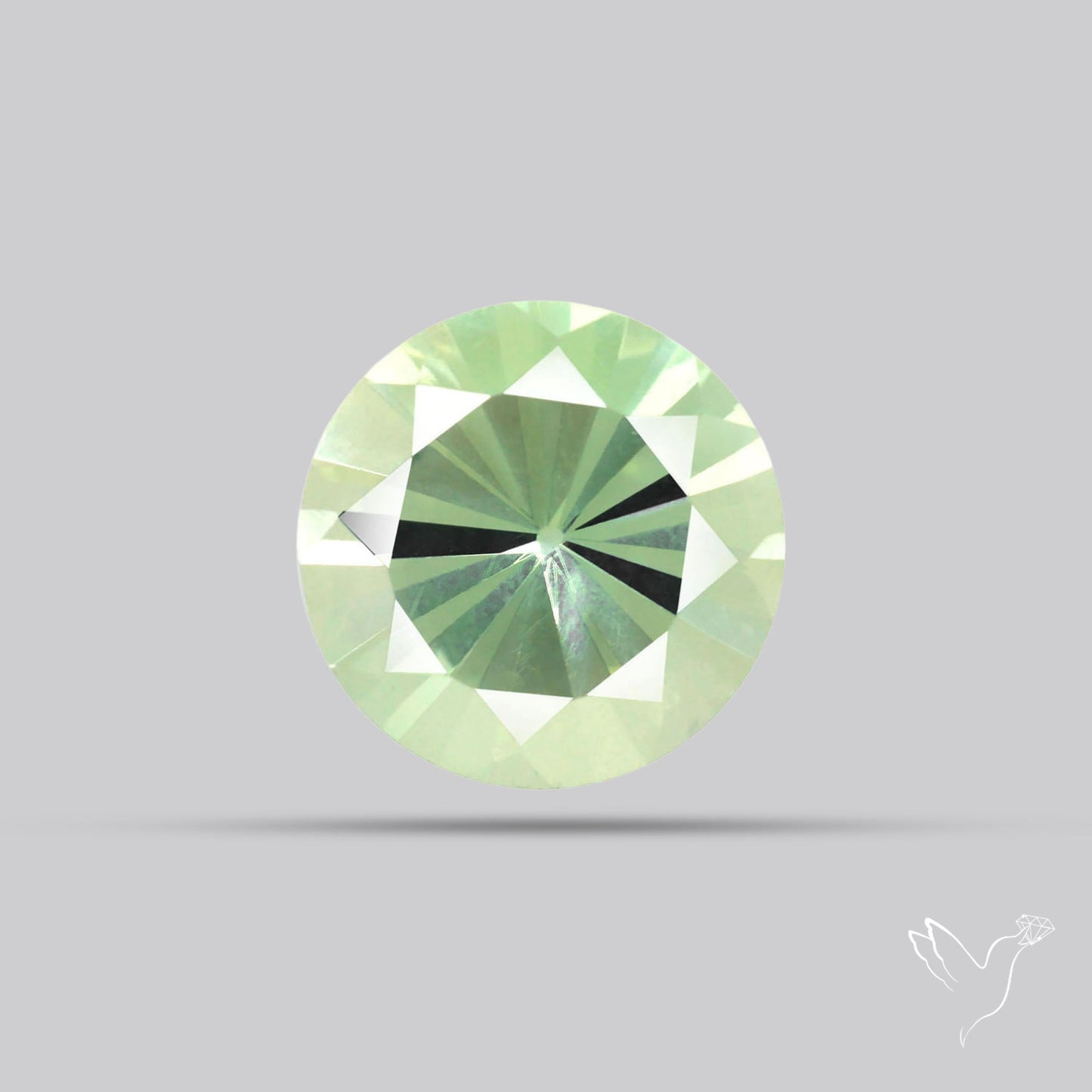 Green Prasiolite Concave Cut High Grade Fine Gemstone