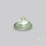 Green Prasiolite Concave Cut High Grade Fine Gemstone