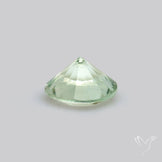 Green Prasiolite Concave Cut High Grade Fine Gemstone