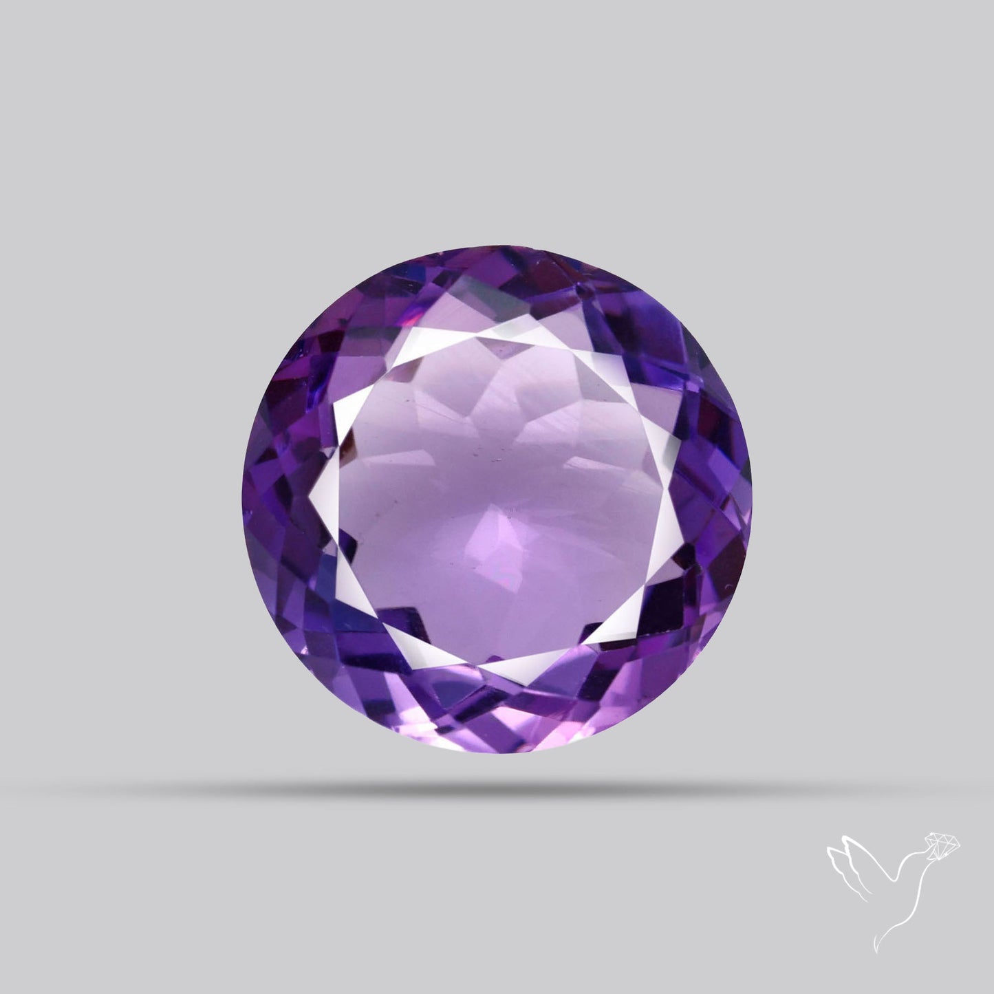 Amethyst AAA Faceted Fine Gemstone