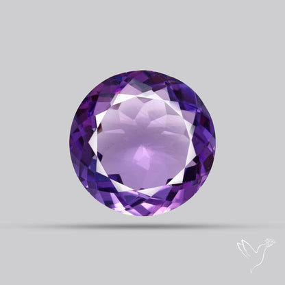 Amethyst AAA Faceted Fine Gemstone