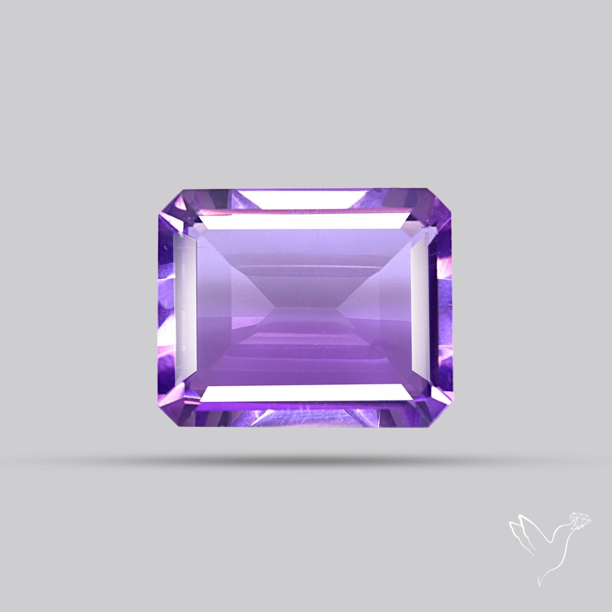 Amethyst AAA Faceted Fine Gemstone