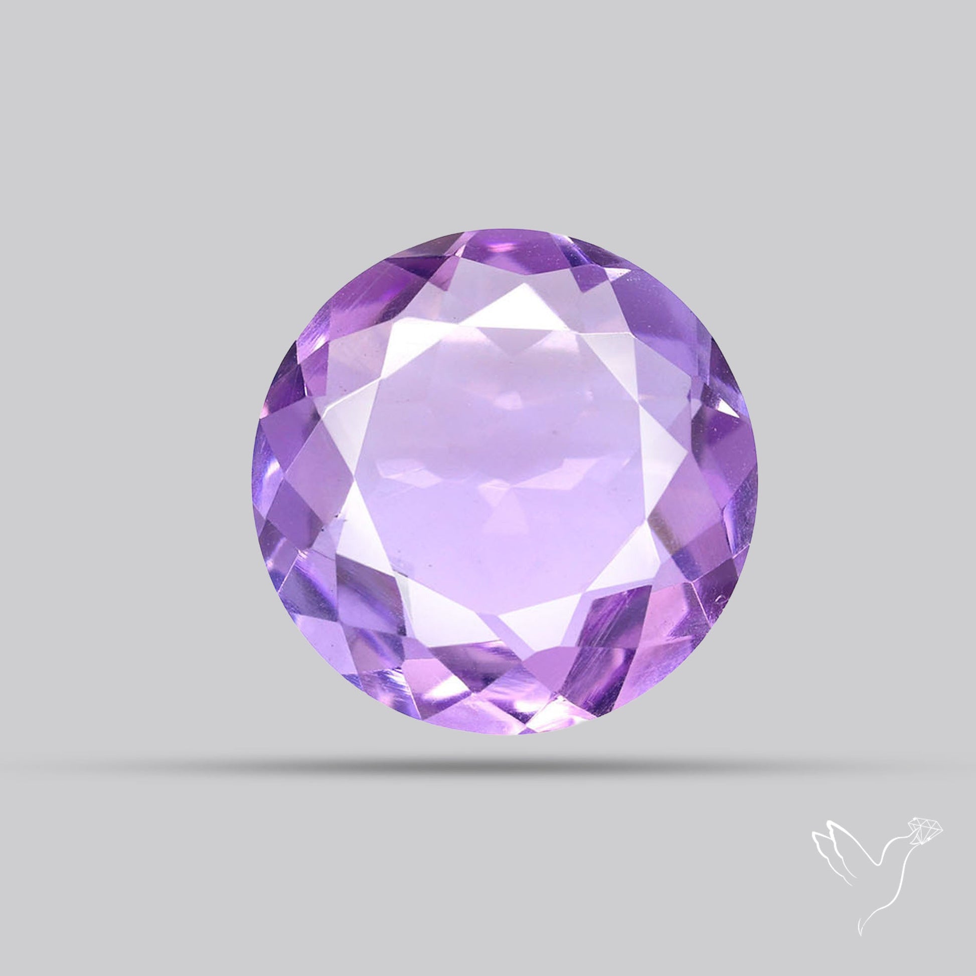 Amethyst AAA Faceted Fine Gemstone