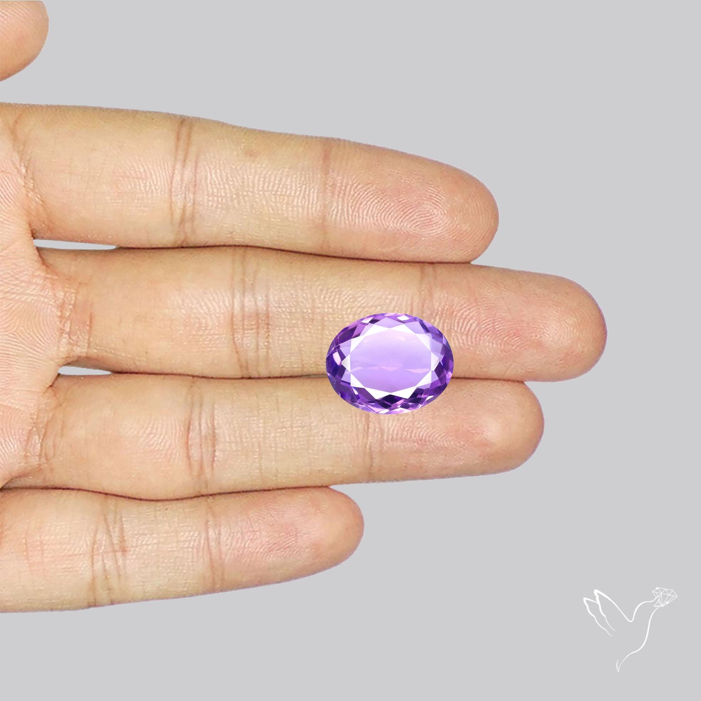 Amethyst AAA Faceted Fine Gemstone