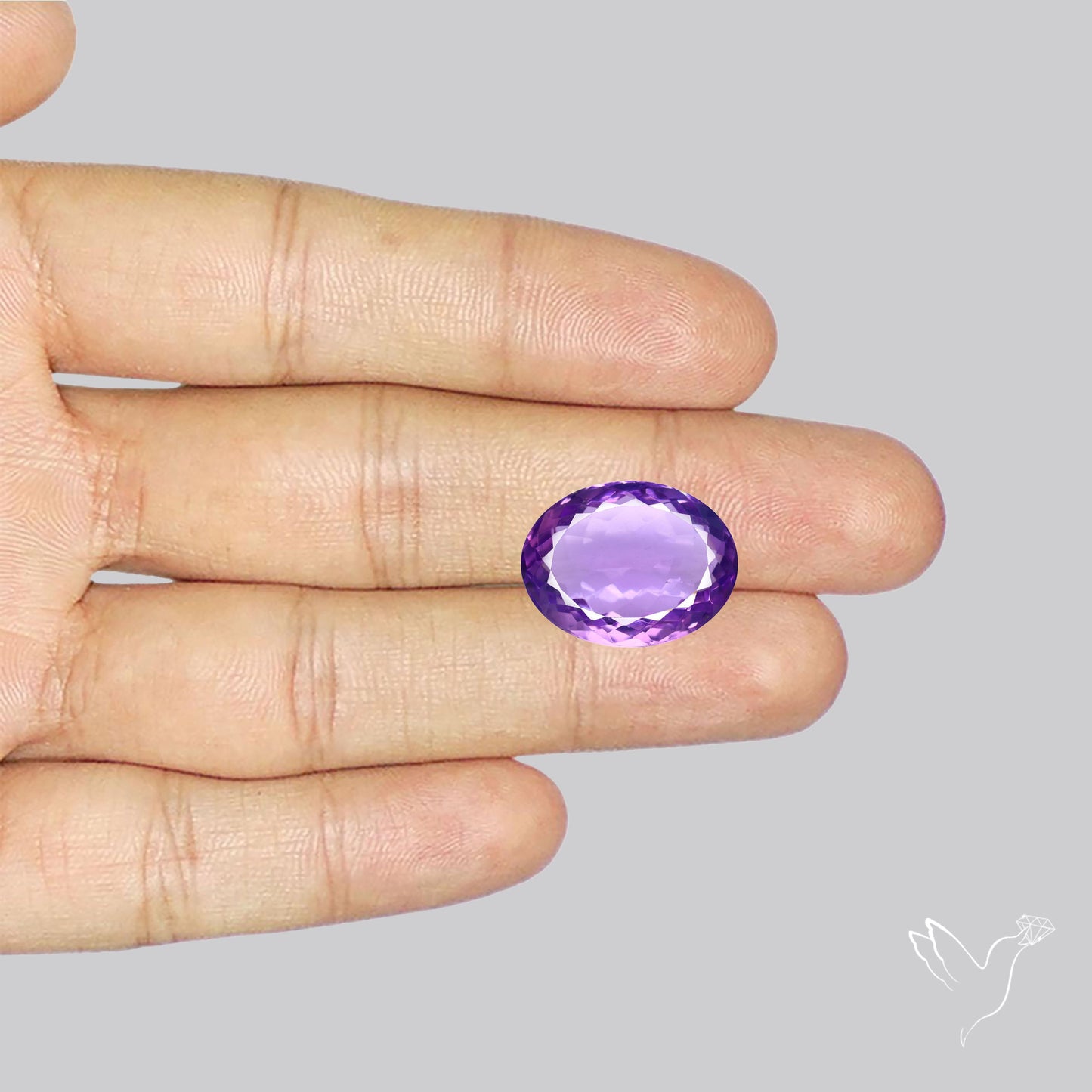 Amethyst AAA Faceted Fine Gemstone