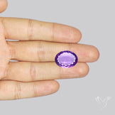 Amethyst AAA Faceted Fine Gemstone