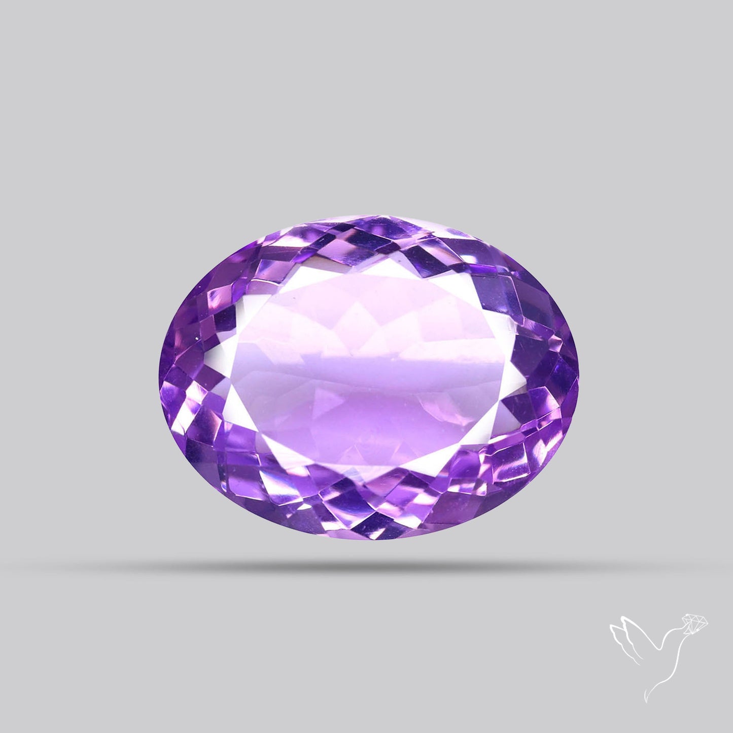 Amethyst AAA Faceted Fine Gemstone