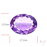 Amethyst AAA Faceted Fine Gemstone
