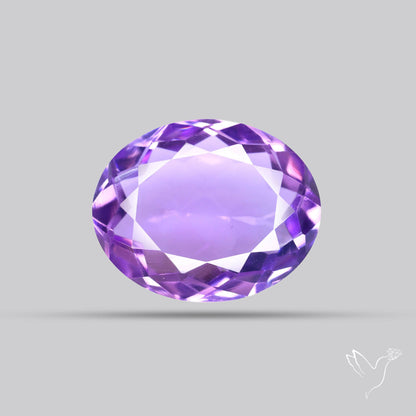 Amethyst AAA Faceted Fine Gemstone