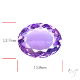 Amethyst AAA Faceted Fine Gemstone