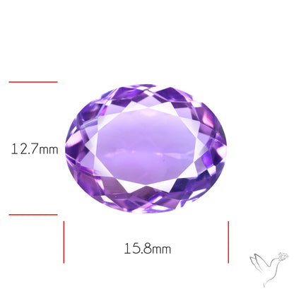 Amethyst AAA Faceted Fine Gemstone