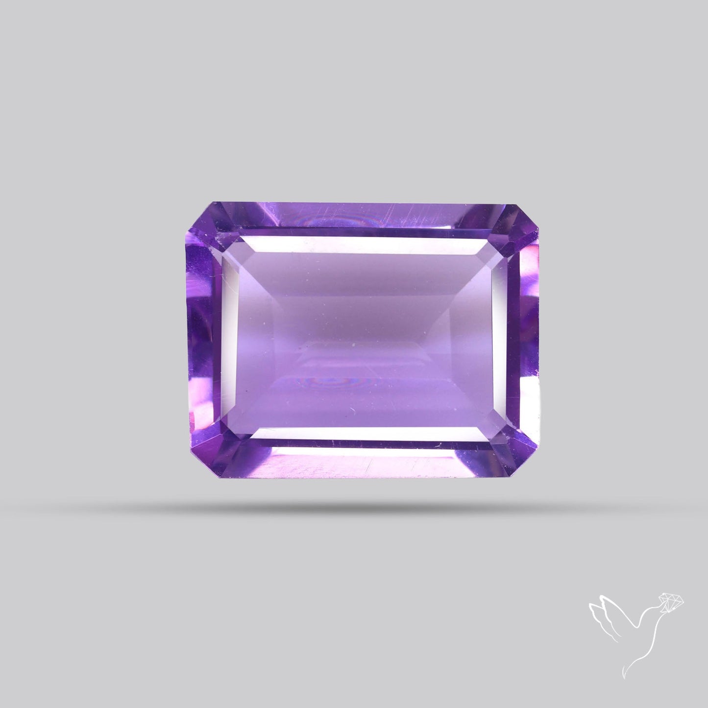 Amethyst AAA Faceted Fine Gemstone