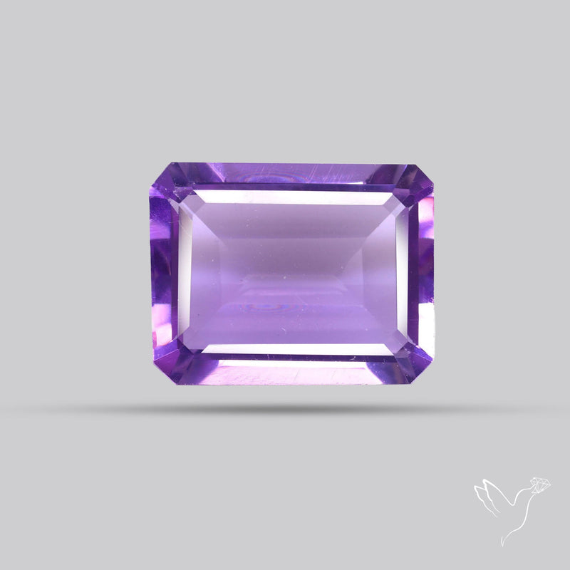 Amethyst AAA Faceted Fine Gemstone