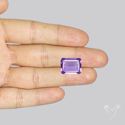Amethyst AAA Faceted Fine Gemstone