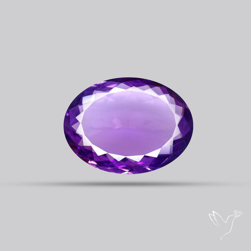 Amethyst AAA Faceted Fine Gemstone