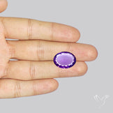 Amethyst AAA Faceted Fine Gemstone