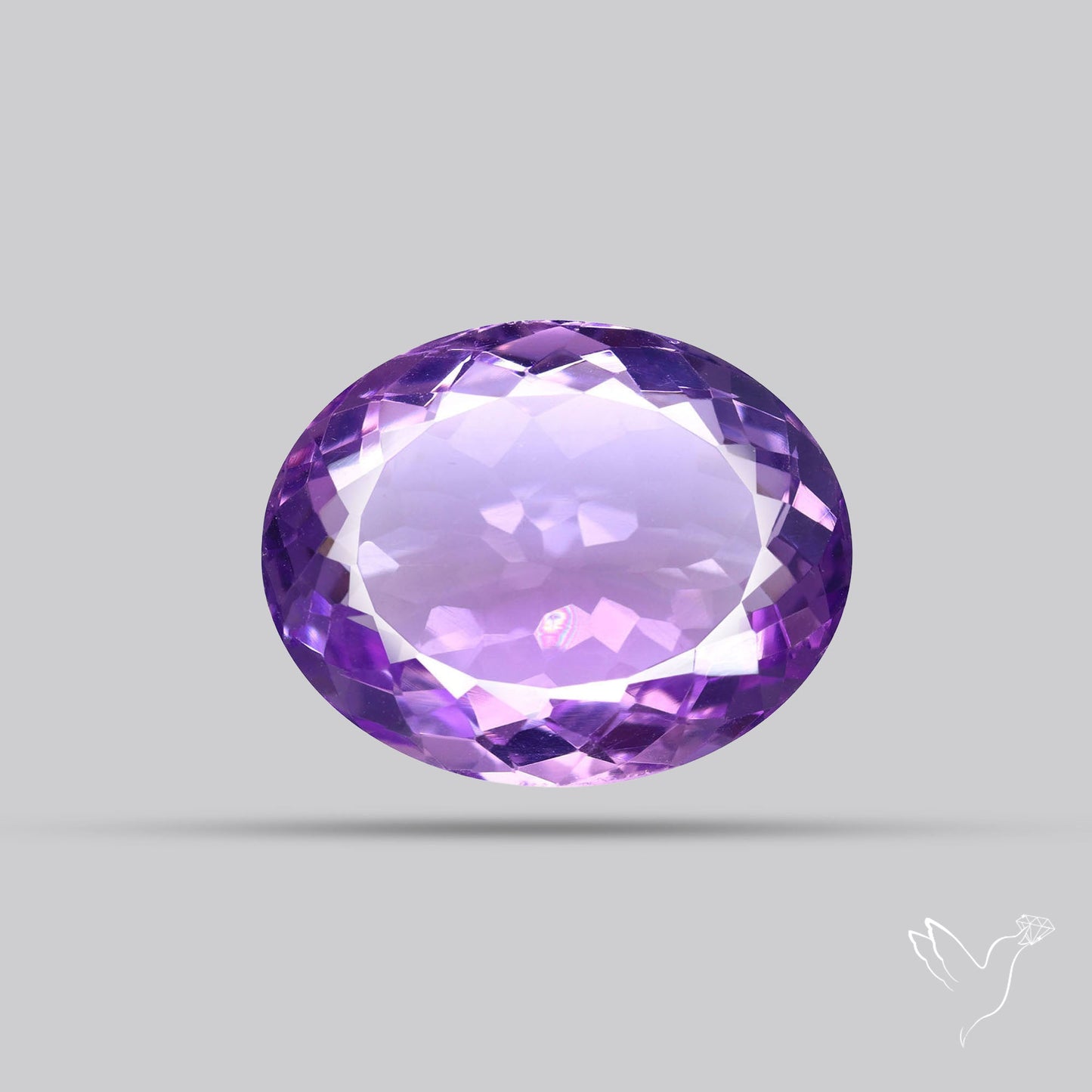 Amethyst AAA Faceted Fine Gemstone