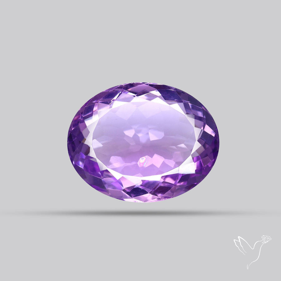 Amethyst AAA Faceted Fine Gemstone
