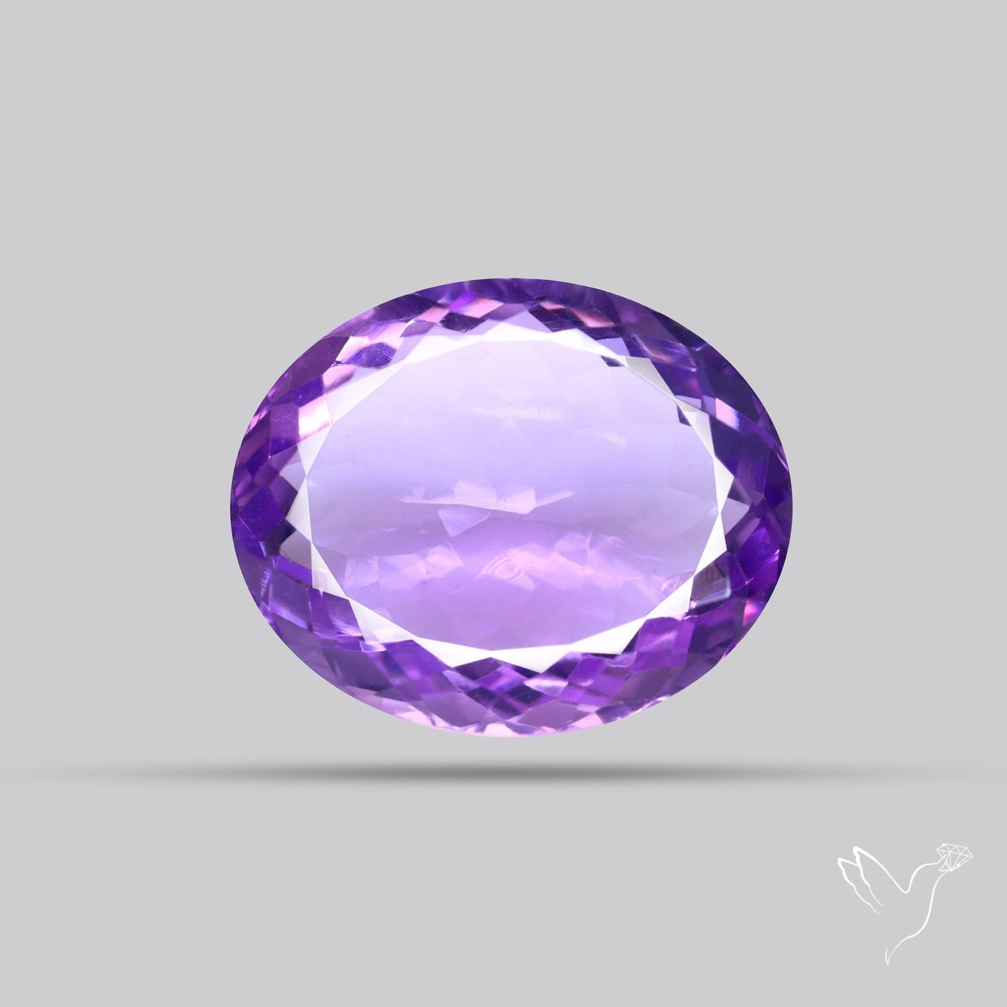 Amethyst AAA Faceted Fine Gemstone