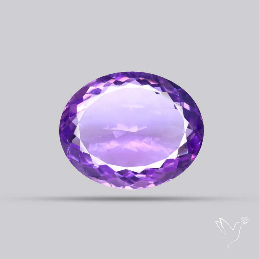 Amethyst AAA Faceted Fine Gemstone