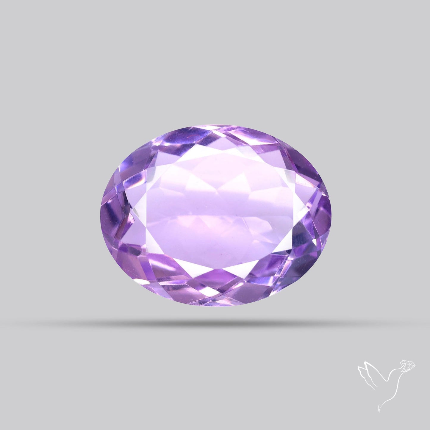 Amethyst AAA Faceted Fine Gemstone