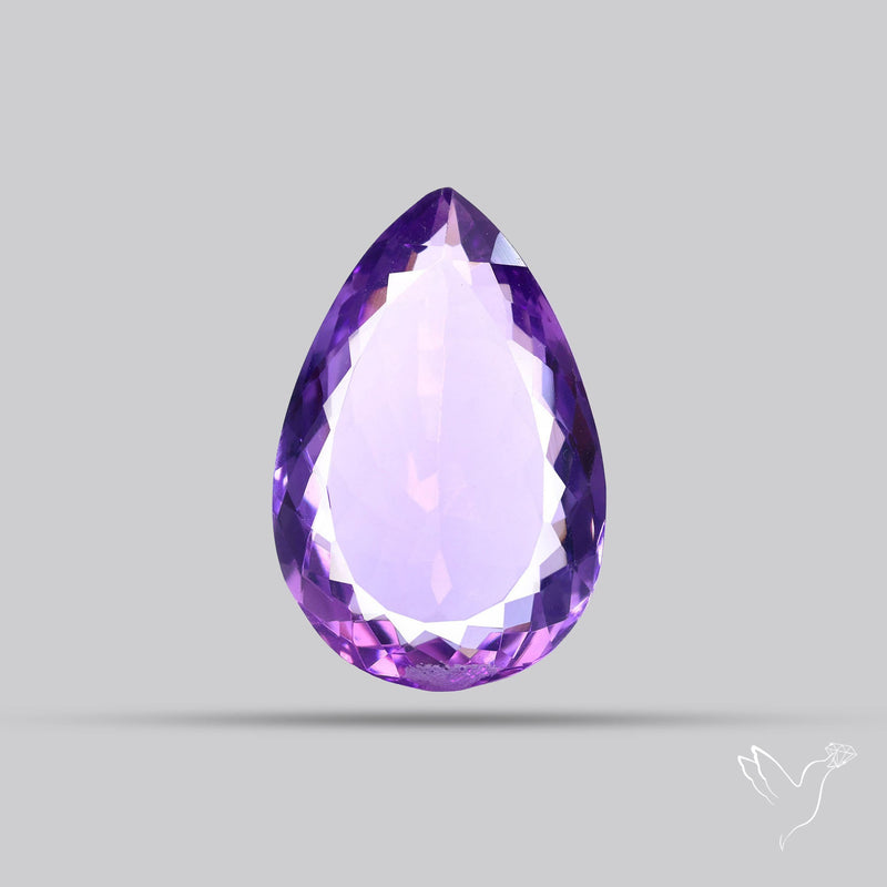 Amethyst AAA Faceted Fine Gemstone