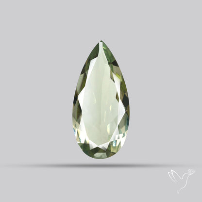 Prasiolite Green Amethyst Faceted Fine Gemstone