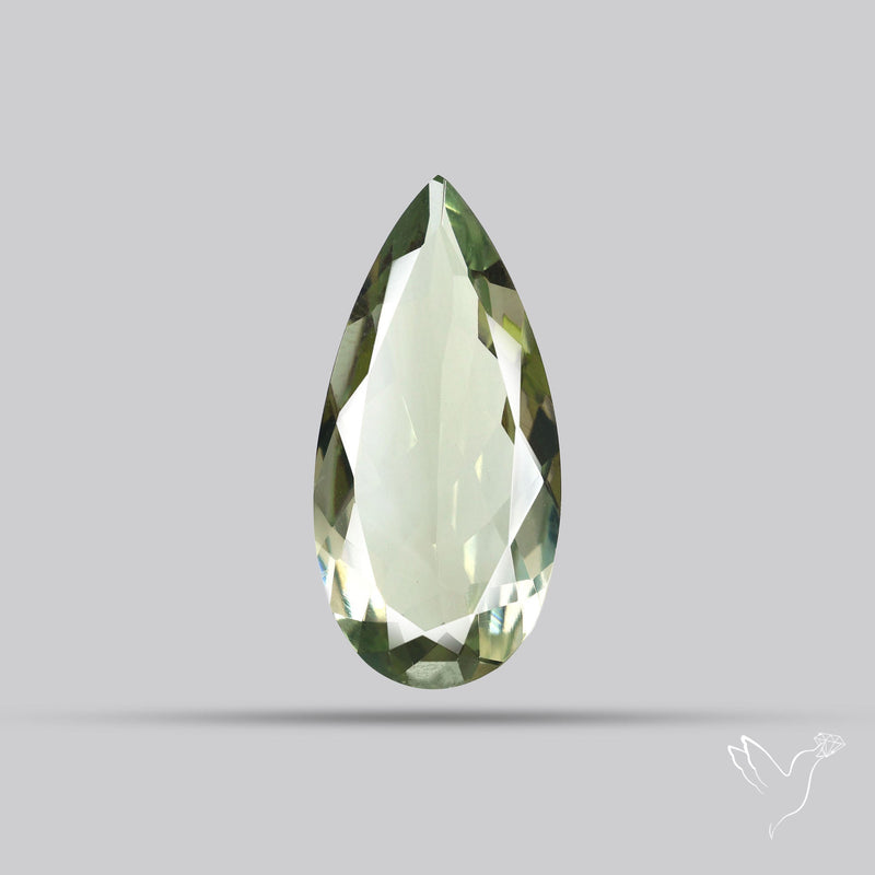 Prasiolite Green Amethyst Faceted Fine Gemstone