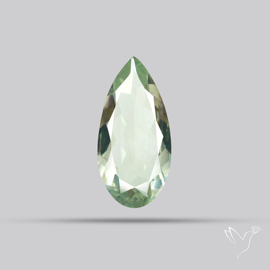 Prasiolite Green Amethyst Faceted Fine Gemstone