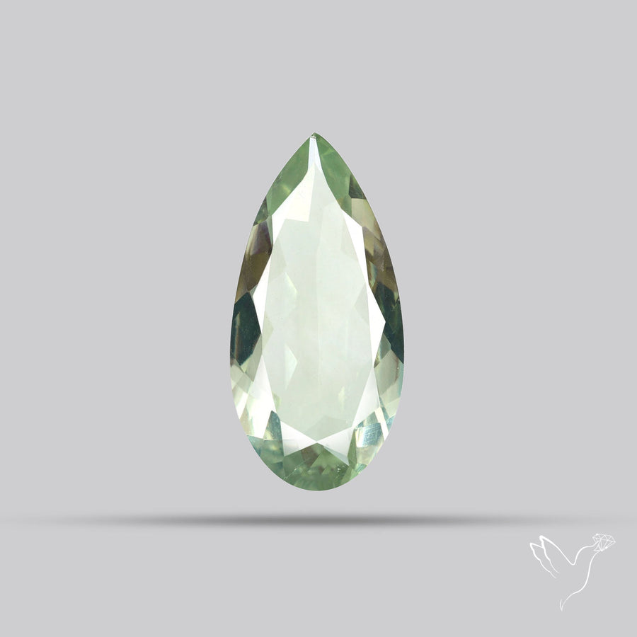 Prasiolite Green Amethyst Faceted Fine Gemstone