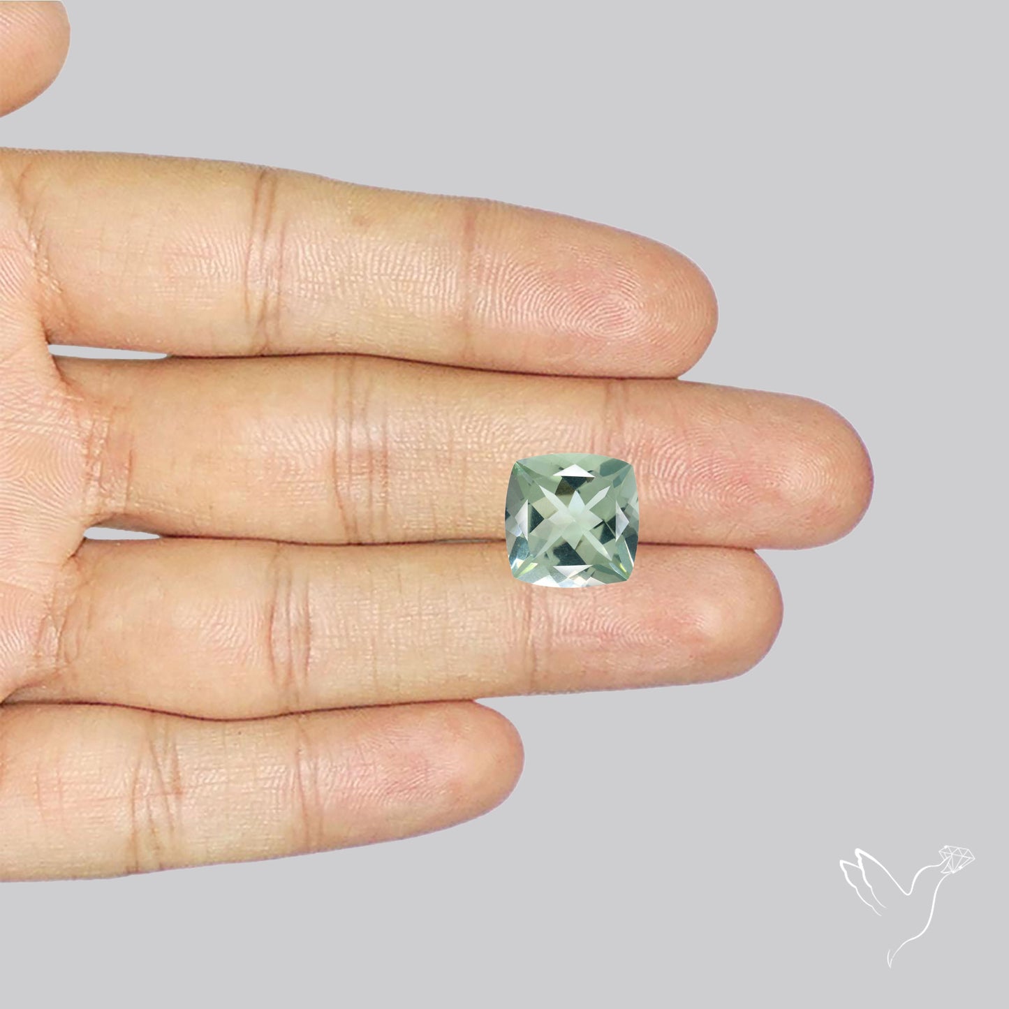 Prasiolite Green Amethyst Faceted Fine Gemstone