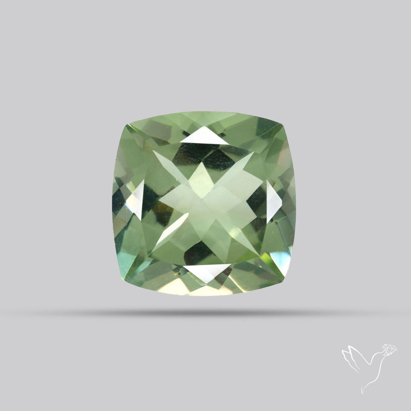 Prasiolite Green Amethyst Faceted Fine Gemstone