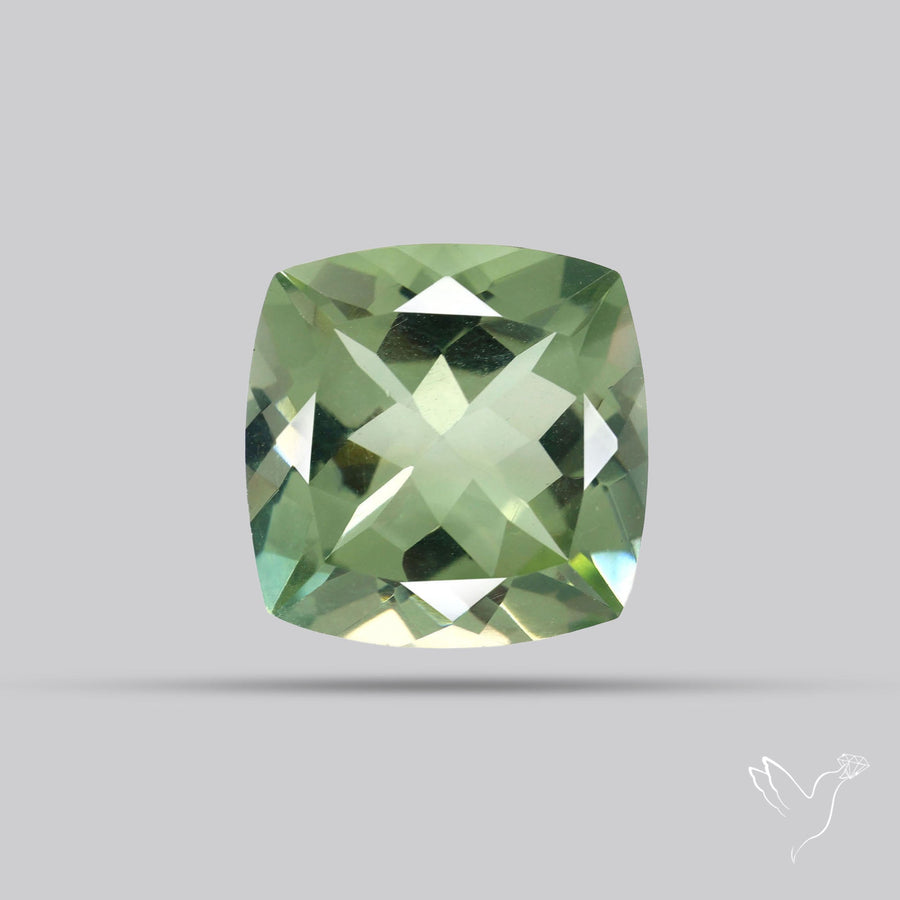 Prasiolite Green Amethyst Faceted Fine Gemstone