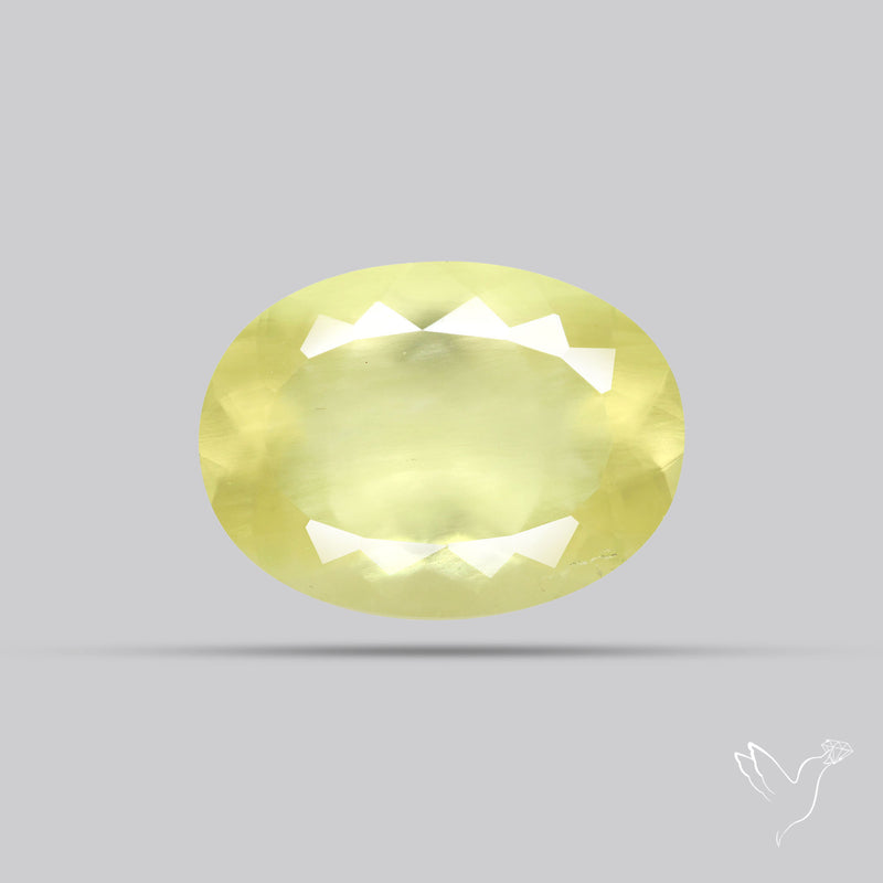 Rare Large Libyan Desert Glass Faceted Fine Gemstone