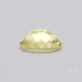 Rare Large Libyan Desert Glass Faceted Fine Gemstone