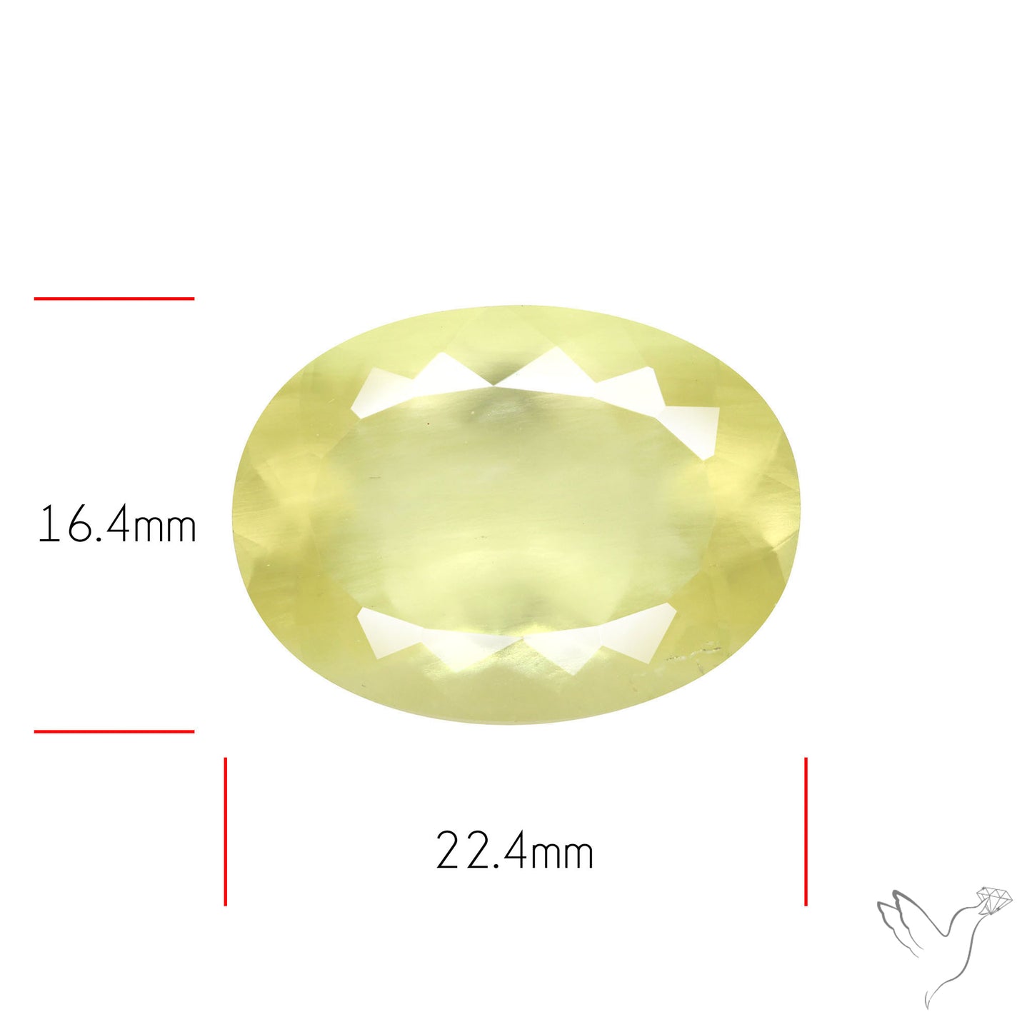 Rare Large Libyan Desert Glass Faceted Fine Gemstone