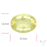 Rare Large Libyan Desert Glass Faceted Fine Gemstone