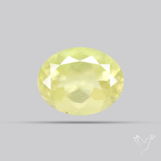 Libyan Desert Glass Faceted Fine Gemstone