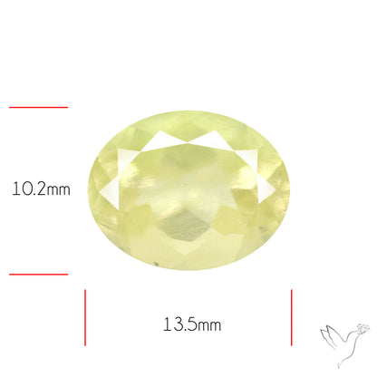 Libyan Desert Glass Faceted Fine Gemstone