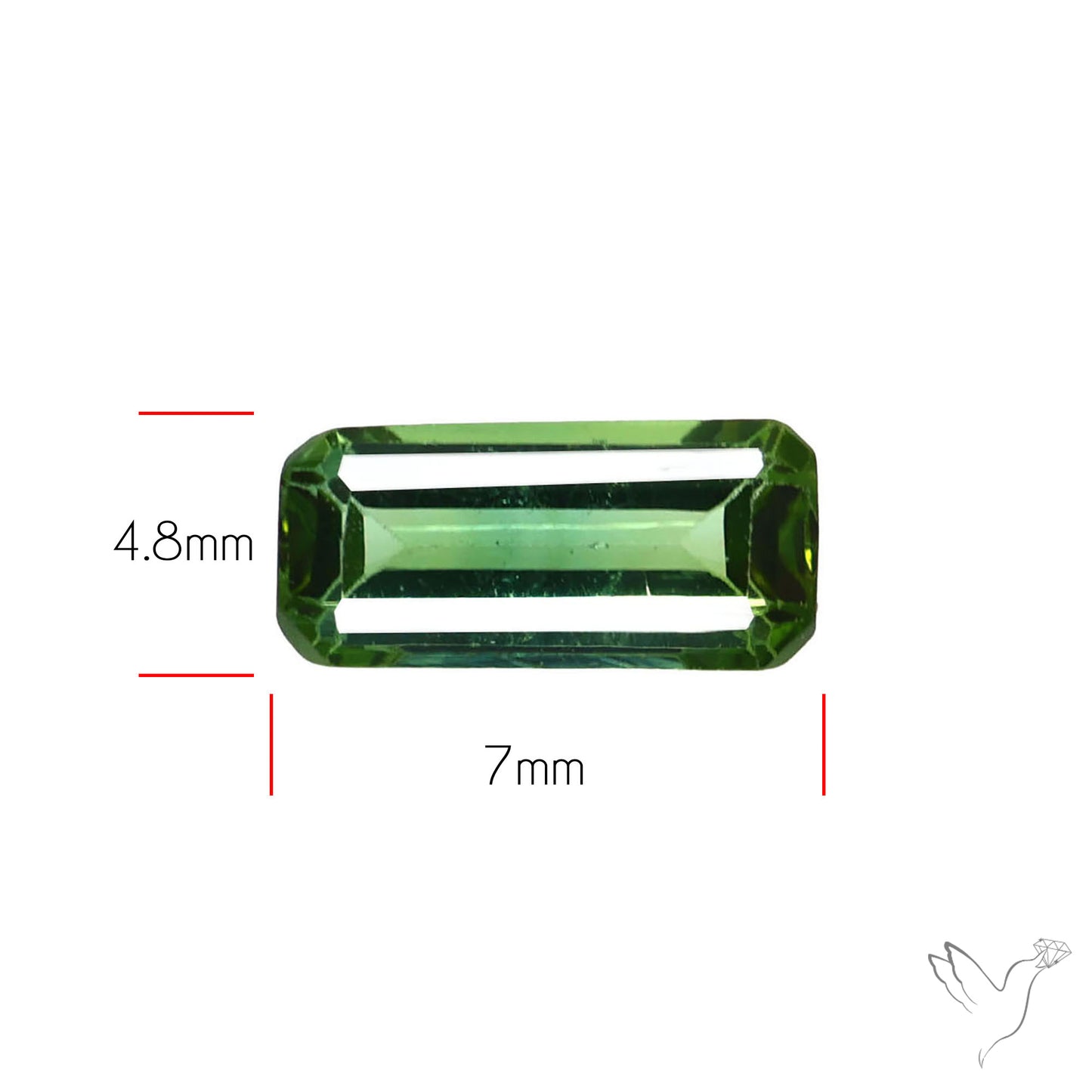 Faceted Chrome Tourmaline