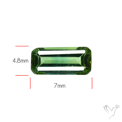Faceted Chrome Tourmaline